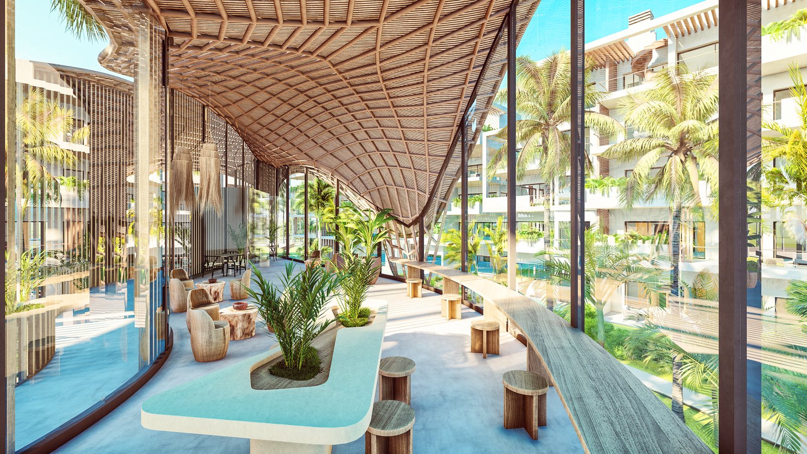 Tropical gardens